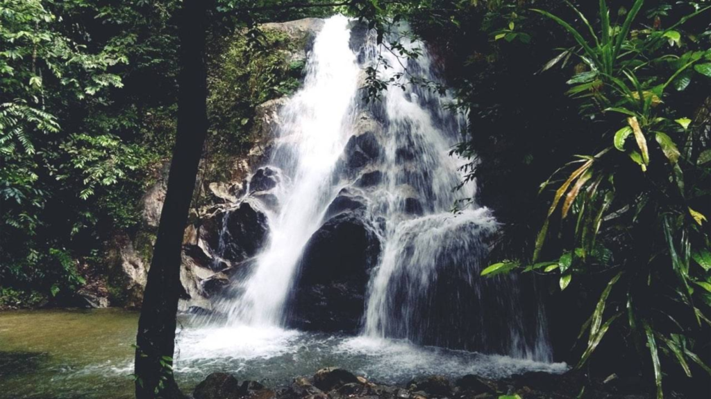 Kanching Rainforest Waterfall